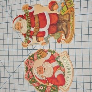 Hallmark Cards Inc Santa Holiday Decorations 1981,‎ Vintage